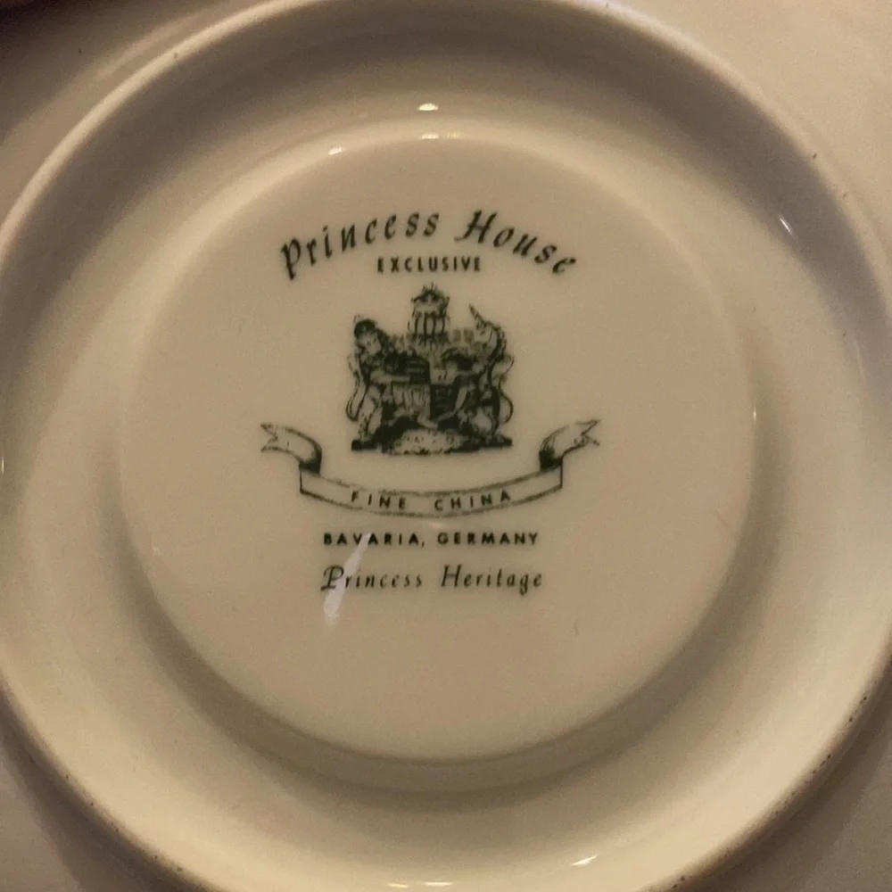 Princess house teacup and Francois’ saucer